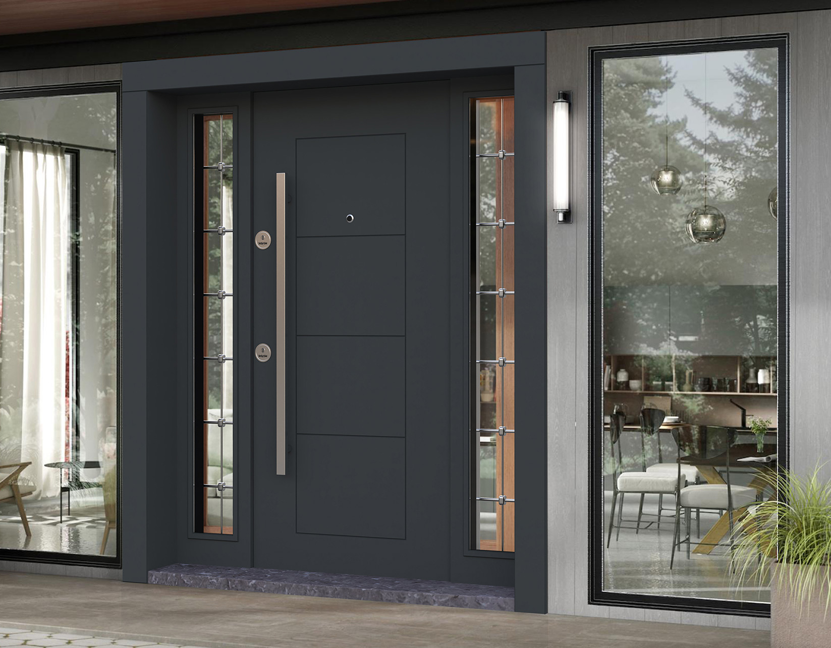 Çiftlik Çelik Kapıcı